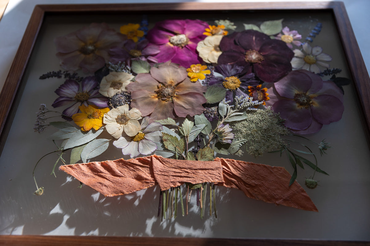 Bouquet Styled Custom Frame