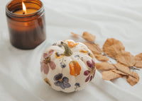 Pressed Floral Pumpkin Class 10/22