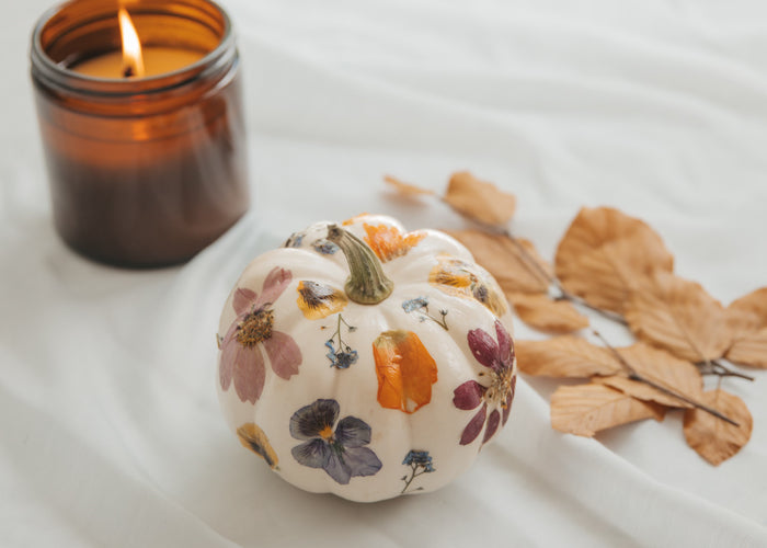 Pressed Floral Pumpkin Class 10/22