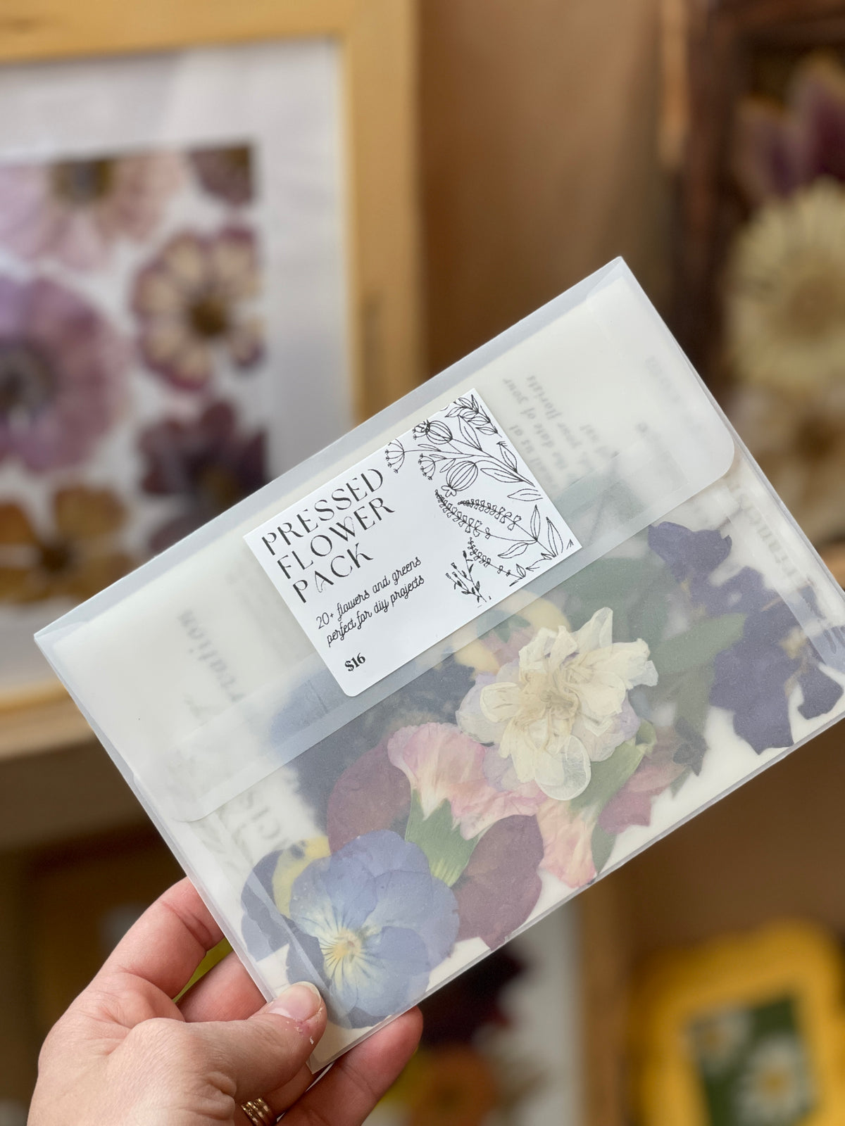 Pressed Flower Pack